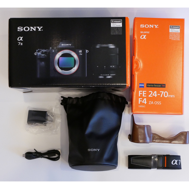 【美品】SONY α7ⅱボディ + SEL2470Z レンズセット