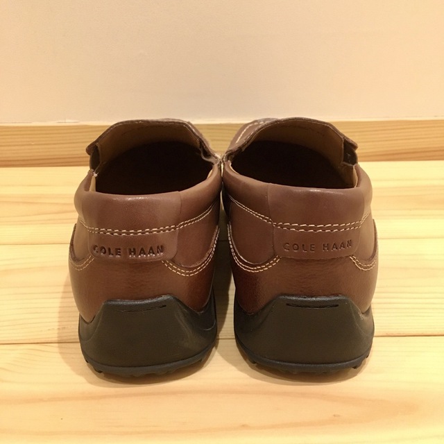 Cole Haan(コールハーン)の【中古】COLE HAAN メンズ 革靴 ローファー 箱付き メンズの靴/シューズ(ドレス/ビジネス)の商品写真