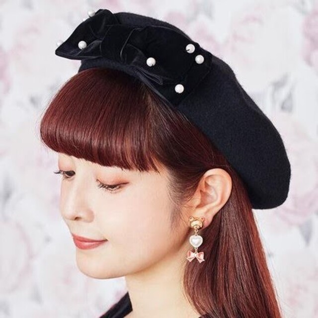しまむら(シマムラ)のしまむら 青木美沙子 コラボ ベレー帽 レディースの帽子(ハンチング/ベレー帽)の商品写真