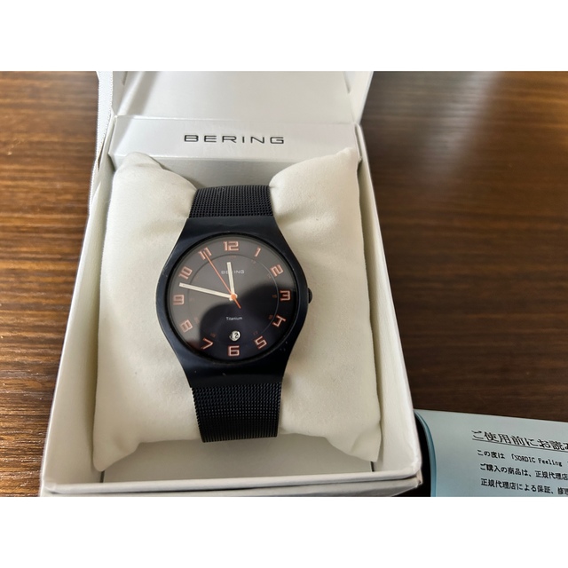 BERING(ベーリング)のBERING Ultra Slim Titanium メンズの時計(腕時計(アナログ))の商品写真