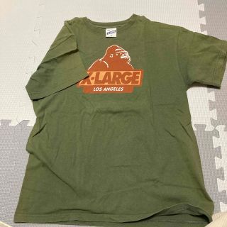 エクストララージ(XLARGE)のXLARGE カーキ　Tシャツ　取引決定済み(Tシャツ/カットソー(半袖/袖なし))