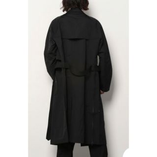 Y   新品Y ワイスリー クラシックデンスウーブンコートBlack