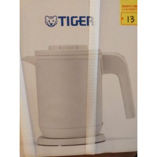 タイガー(TIGER)のタイガー魔法瓶 蒸気レス わく子 電気ケトル PCK-A080(WM)(電気ケトル)