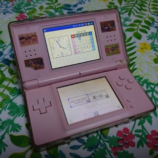 ニンテンドーDS(ニンテンドーDS)のDS Lite ピンク 中古(携帯用ゲーム機本体)