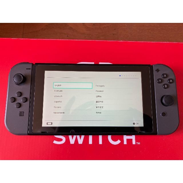 Nintendo Switch - Nintendo Switch 旧型 2018年製 未対策機 美品の