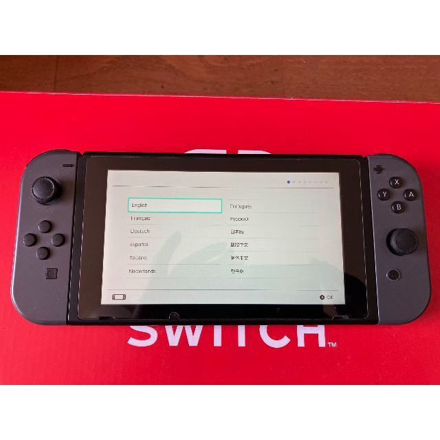 未対策機　Nintendo Switch 本体のみ 旧型 2018年製