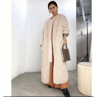 アメリヴィンテージ(Ameri VINTAGE)の美品　AMERI / REVERSIBLE TWIN BOA COAT(ロングコート)