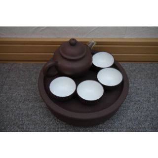 茶器セット　中国茶器　紫砂茶器　茶壺　茶杯　茶盤　茶海(その他)