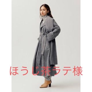 ランデブー(RANDEBOO)の【値段交渉可】RANDEBOO Muffler docking woolcoat(ロングコート)