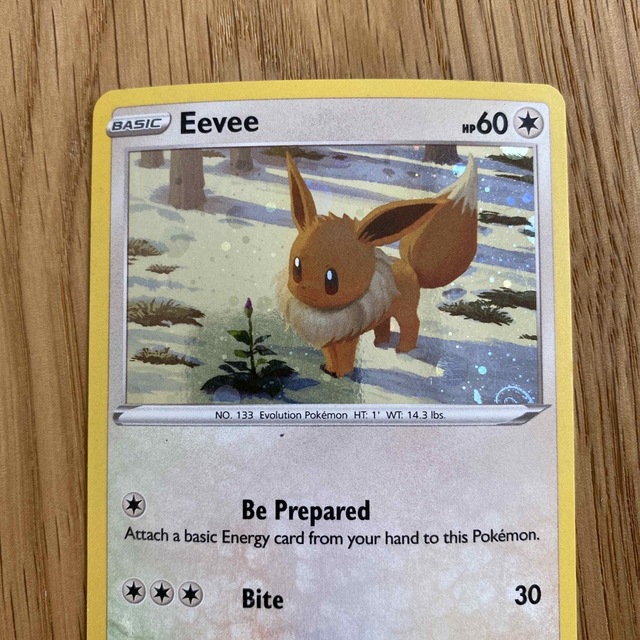 ポケモン - イーブイ 英語版ポケモンカード キラ プロモの通販 ポケモン - イーブイ 英語版ポケモンカード キラ プロモの通販