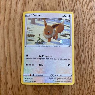 ポケモン - イーブイ 英語版ポケモンカード キラ プロモの通販 ポケモン - イーブイ 英語版ポケモンカード キラ プロモの通販