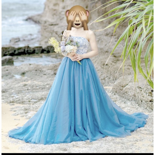 ウエディング　カラードレス　ココメロディー レディースのフォーマル/ドレス(ウェディングドレス)の商品写真