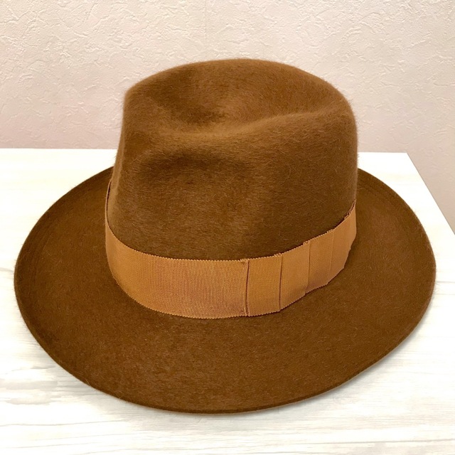 STETSON(ステットソン)のステットソン　ハット　キャメルミックス オープンクラウン　SH612  メンズの帽子(ハット)の商品写真