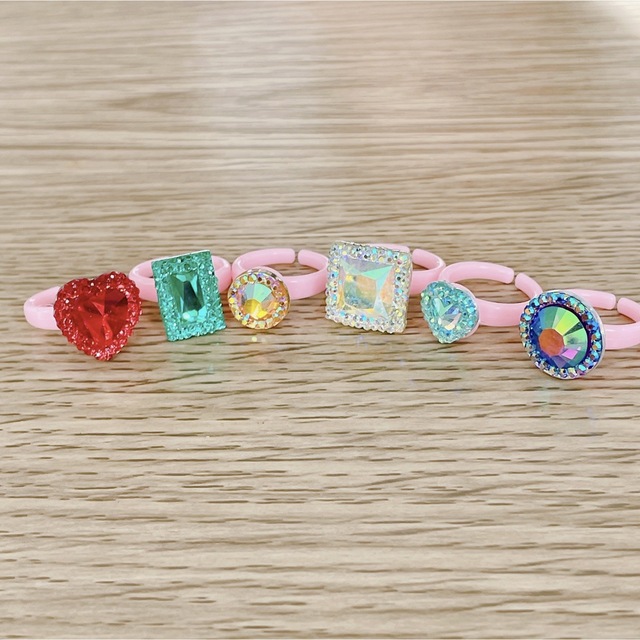 キッズ指輪 おもちゃ ハンドメイドのキッズ/ベビー(おもちゃ/雑貨)の商品写真