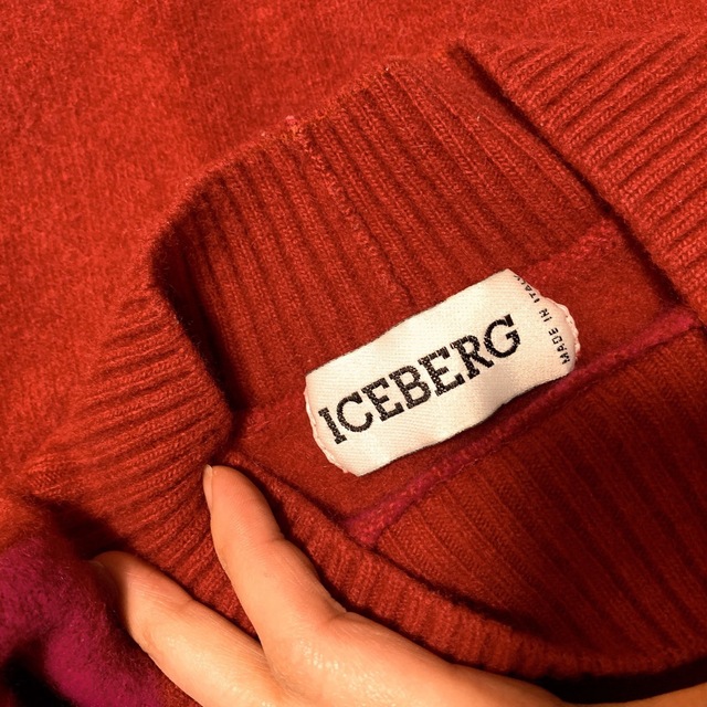 ICEBERG(アイスバーグ)の古着🌈80年90年代ニット メンズのトップス(ニット/セーター)の商品写真