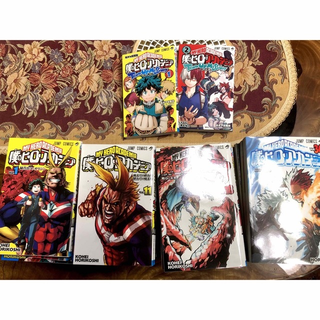 僕のヒーローアカデミア1〜36巻+雄英白書、チームアップミッション1〜2巻 - 少年漫画