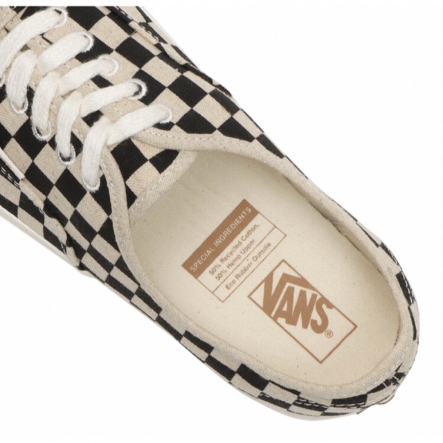 AUTHENTIC（VANS）(オーセンティック)の［新品未使用］vans オーセンティック ecotheory エコ チェッカー メンズの靴/シューズ(スニーカー)の商品写真