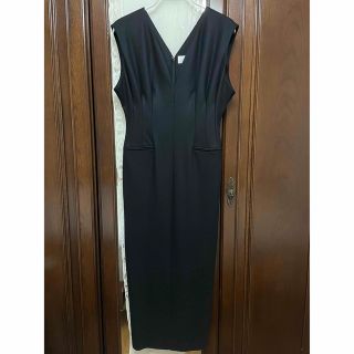 mame - 新品mame V-Neck Tucked Wool Dress - blackの通販 by