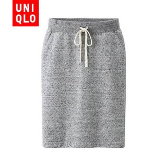 ユニクロ(UNIQLO)のUNIQLO/ユニクロ/ボアスウェットスカート(ひざ丈スカート)