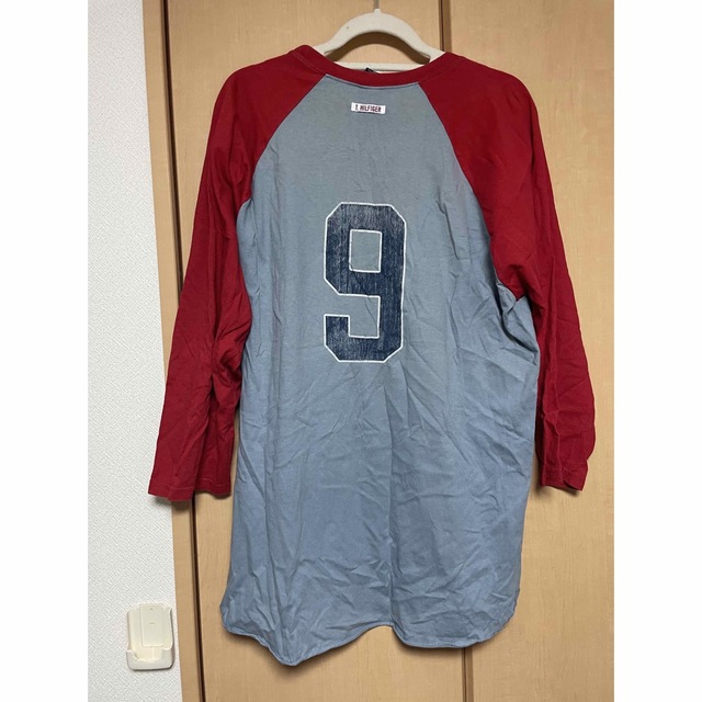 TOMMY HILFIGER(トミーヒルフィガー)のトミ-HILFIGER7分丈TシャツUSED! メンズのトップス(Tシャツ/カットソー(七分/長袖))の商品写真