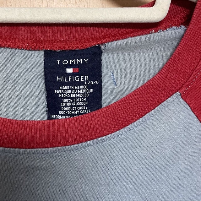 TOMMY HILFIGER(トミーヒルフィガー)のトミ-HILFIGER7分丈TシャツUSED! メンズのトップス(Tシャツ/カットソー(七分/長袖))の商品写真