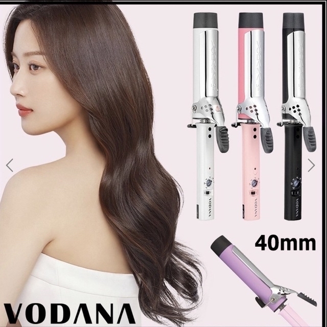 VODANA 40ミリコテ スマホ/家電/カメラの美容/健康(ヘアアイロン)の商品写真