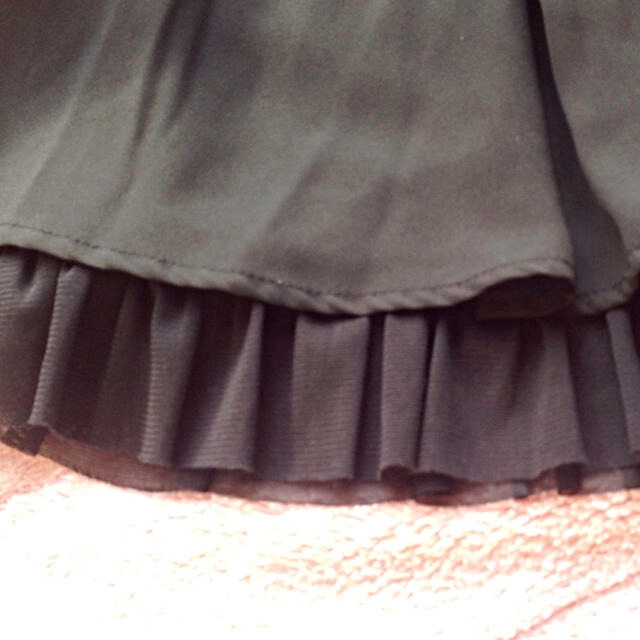 INGNI(イング)のINGNI☆裾チュール黒スカート レディースのスカート(ミニスカート)の商品写真