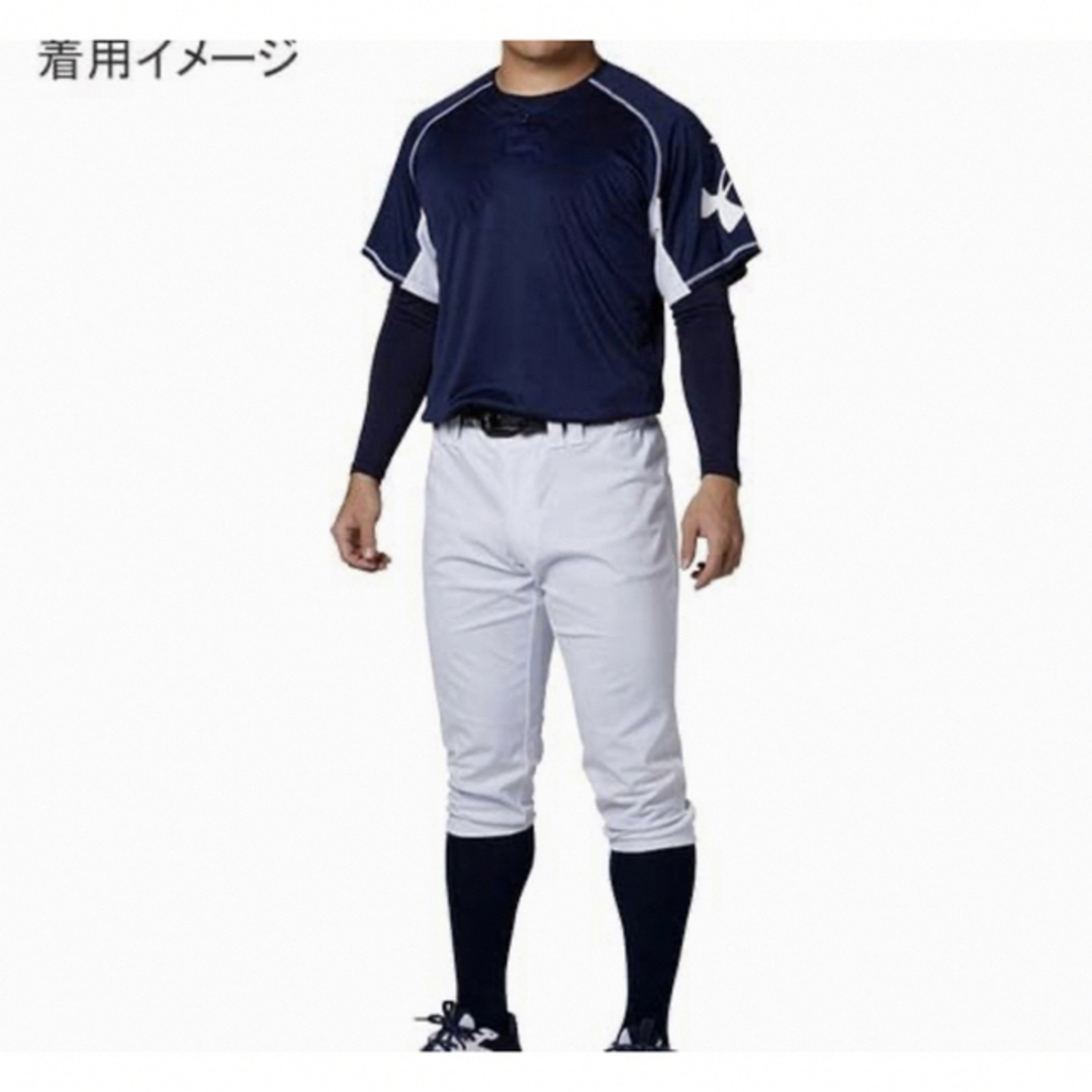 UNDER ARMOUR(アンダーアーマー)の【新品】アンダーアーマー UNDER ARMOUR  野球 ベースボールシャツ スポーツ/アウトドアの野球(ウェア)の商品写真