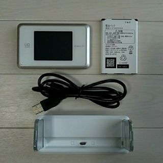 エヌイーシー(NEC)のWiMAX2+ Speed Wi-Fi NEXT WX03（クレードル付）(PC周辺機器)