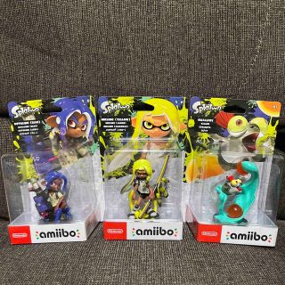 ニンテンドウ(任天堂)のamiibo スプラトゥーンシリーズ トリプルセット 新品未開封(その他)