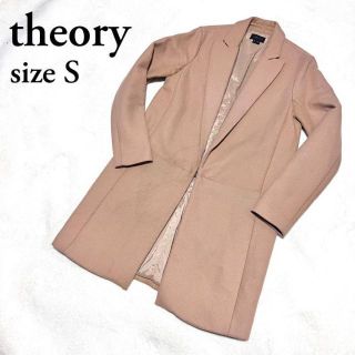 セオリー(theory)の124【極美品✨】セオリー ウールカシミヤ混 チェスターコート キャメル(チェスターコート)