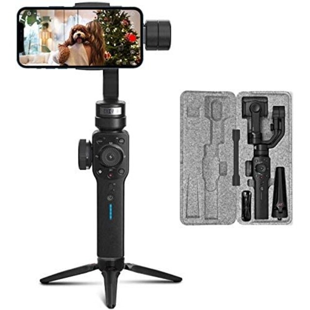 ZHIYUN SMOOTH 4 ジンバル 電動スタビライザー 黒　国内正規品 スマホ/家電/カメラのスマホアクセサリー(その他)の商品写真