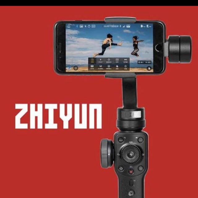 ZHIYUN SMOOTH 4 ジンバル 電動スタビライザー 黒 国内正規品の通販 by