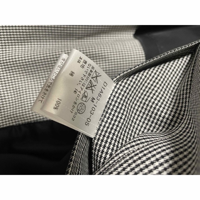 BURBERRY BLACK LABEL(バーバリーブラックレーベル)の希少 極美品 バーバリー ブラックレーベル トレンチコート 千鳥 Mサイズ メンズのジャケット/アウター(トレンチコート)の商品写真