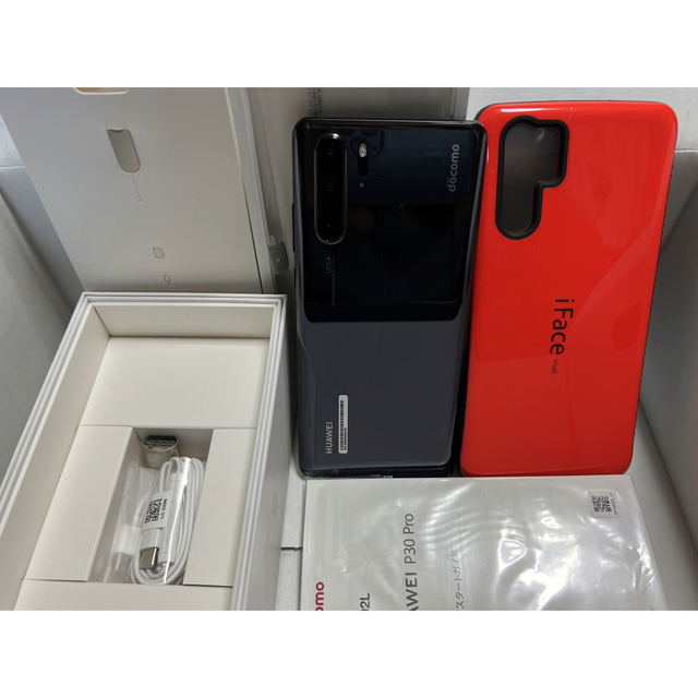 個人出品　Aランク新品級　HUAWEI P30 Pro HW-02L Black