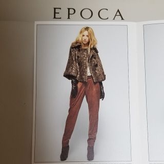 EPOCA - カタログ掲載◆EPOCAエポカ◆定99,750円ウールショートコートグローブ付き