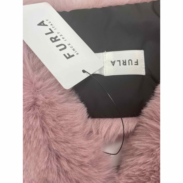 Furla(フルラ)のフルラ　フェイクファー　ピンク レディースのファッション小物(マフラー/ショール)の商品写真