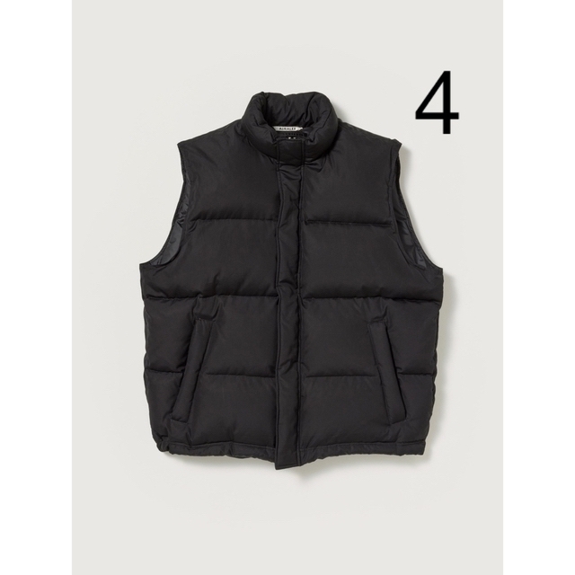 AURALEE 22aw DOWN VEST | horsemoveis.com.br