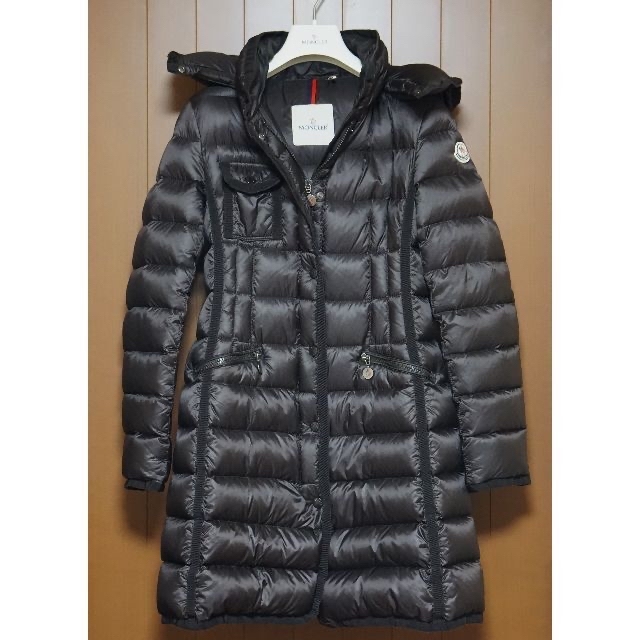 ナイロン中綿モンクレール Moncler  エルミンヌ HERMINE  ブラウン