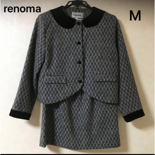 renoma ツイードスーツ サイズ38 (M) 美品