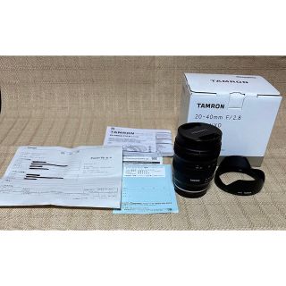 タムロン(TAMRON)のほぼ新品タムロン20-40mm F2.8 DiⅢ VXD(Model A062)(レンズ(ズーム))