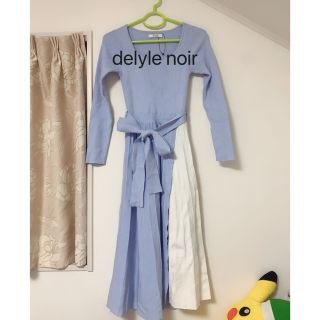 デイライルノアール(Delyle NOIR)のdelyle noirニットワンピース(ロングワンピース/マキシワンピース)