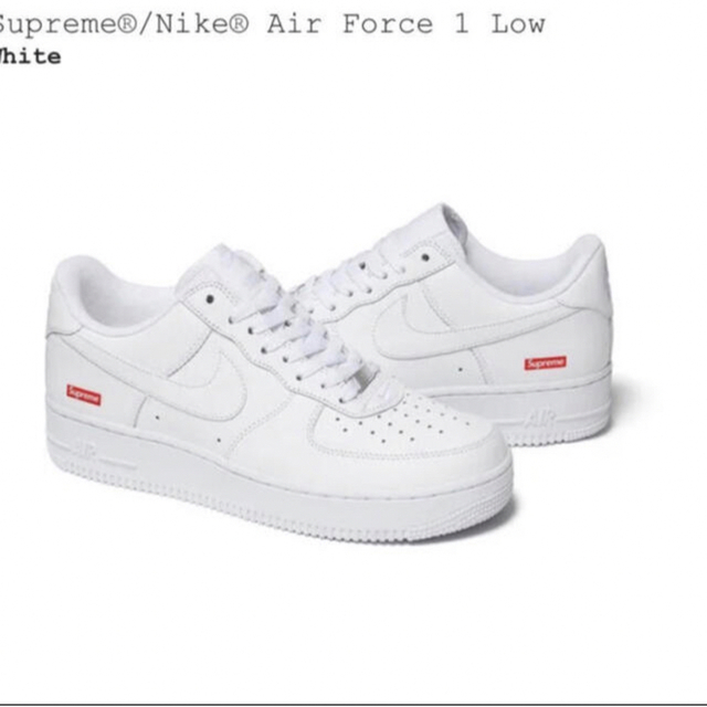 supreme Nike Air Force 1 Low  エアフォース1275cmUS95カラー