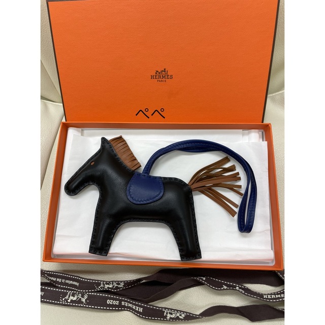 再入荷】 エルメス メゾンドアッシュ ドッグ チャーム タッセル