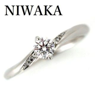 ニワカ(俄)のNIWAKA 俄 露華 ダイヤモンド 0.21ct F-VVS2-3EX(リング(指輪))