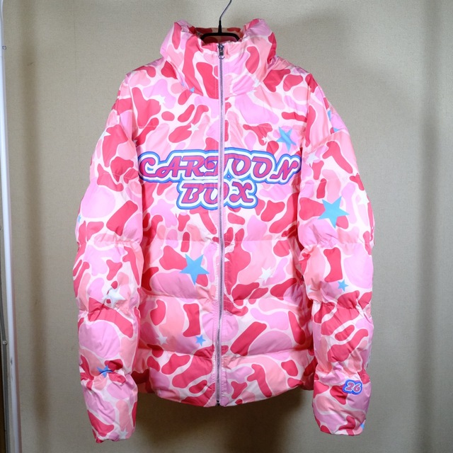 CARTOONBOX PINK BEAR ピンク クマABC CAMO パーカー