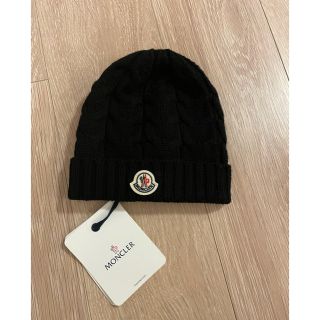 新品未使用 MONCLER ニット帽 キッズLサイズ