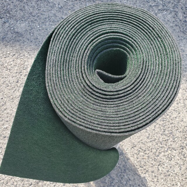 防草シート不織布(グリーン)巾1m×6m 厚み4mmの通販 by HY0918｜ラクマ