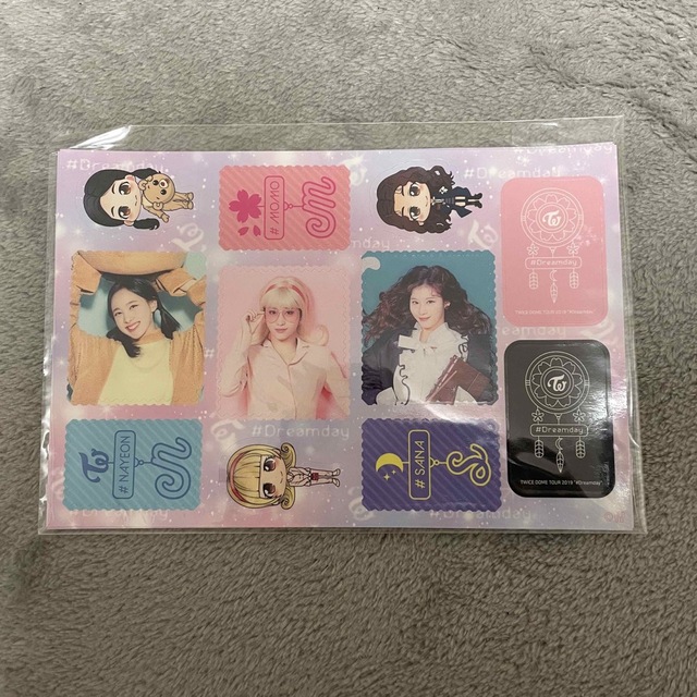 TWICE(トゥワイス)のtwice #dreamday ステッカーセット  チケットの音楽(K-POP/アジア)の商品写真