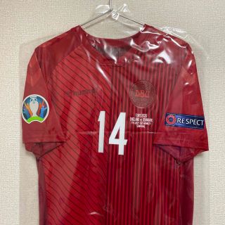 ヒュンメル(hummel)のEURO2020 デンマーク代表 14番ダムスゴー(ウェア)